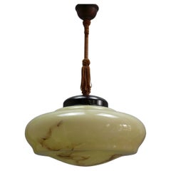 Art Déco Pendant Light, 1930s - 1940s