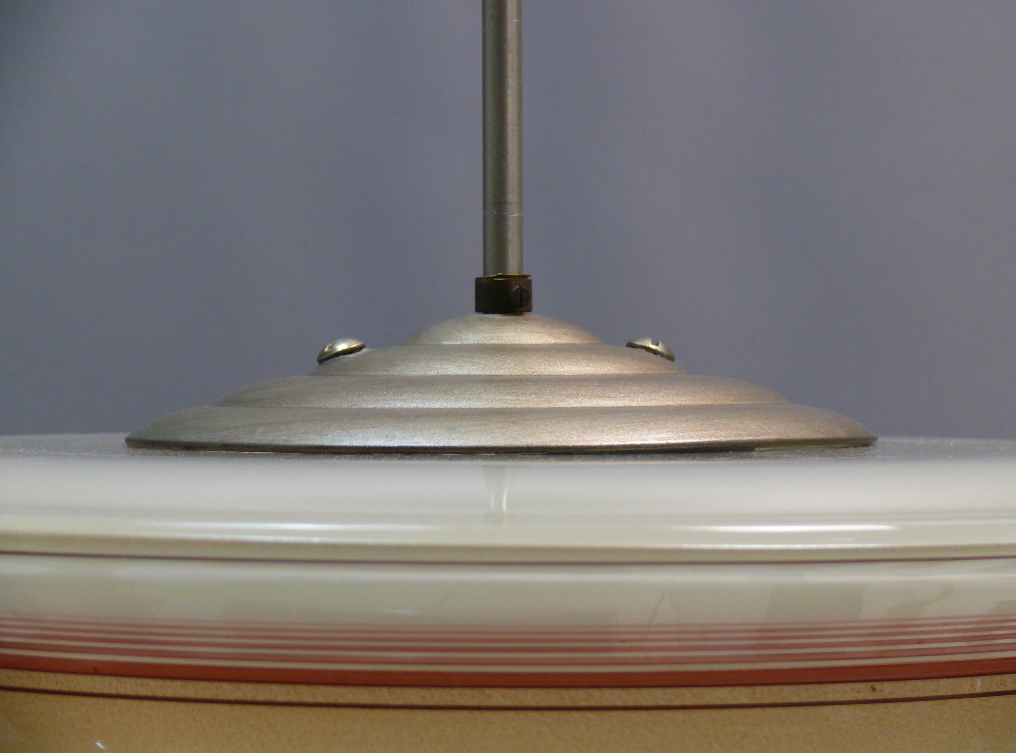 Lampada a sospensione Art Déco, anni '30 - '50 in vendita 2
