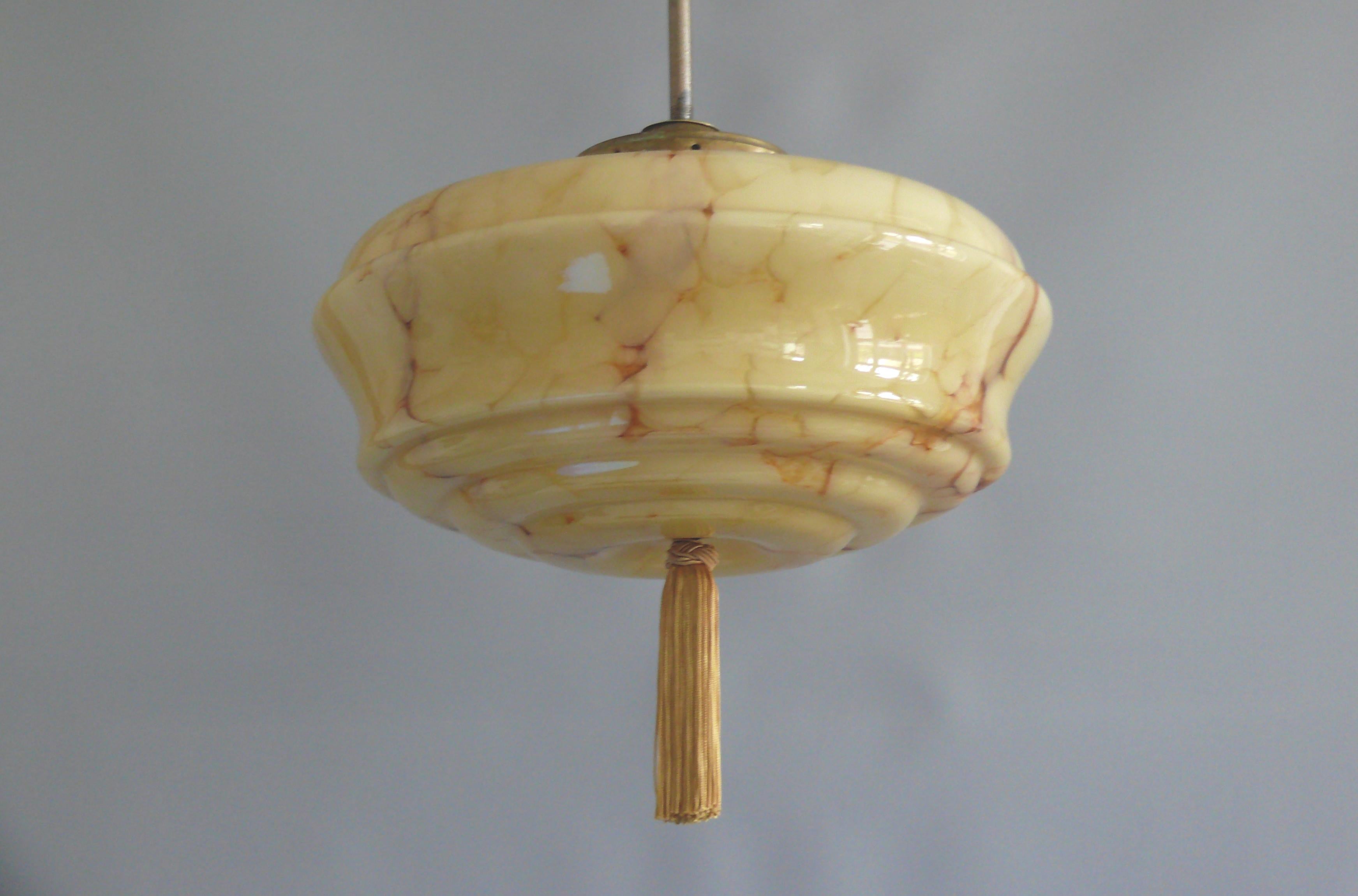 Art Déco Pendant Light, Germany 1920s - 1940s (Art déco) im Angebot