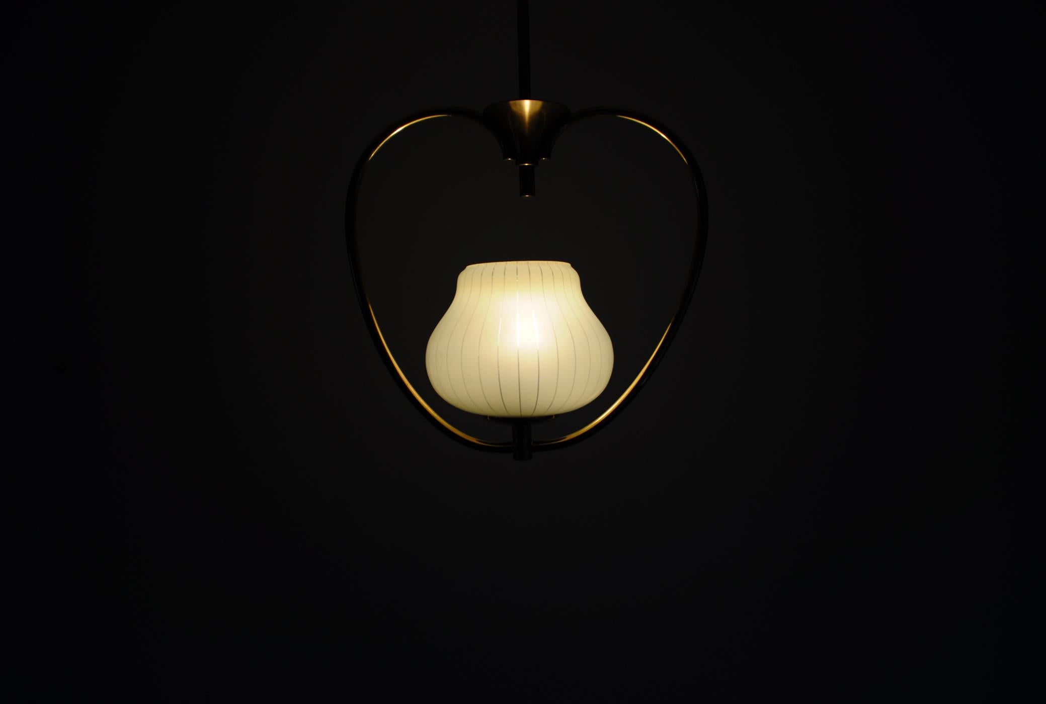 Art Deco Pendant Light, Scandinavian, 1930s 1