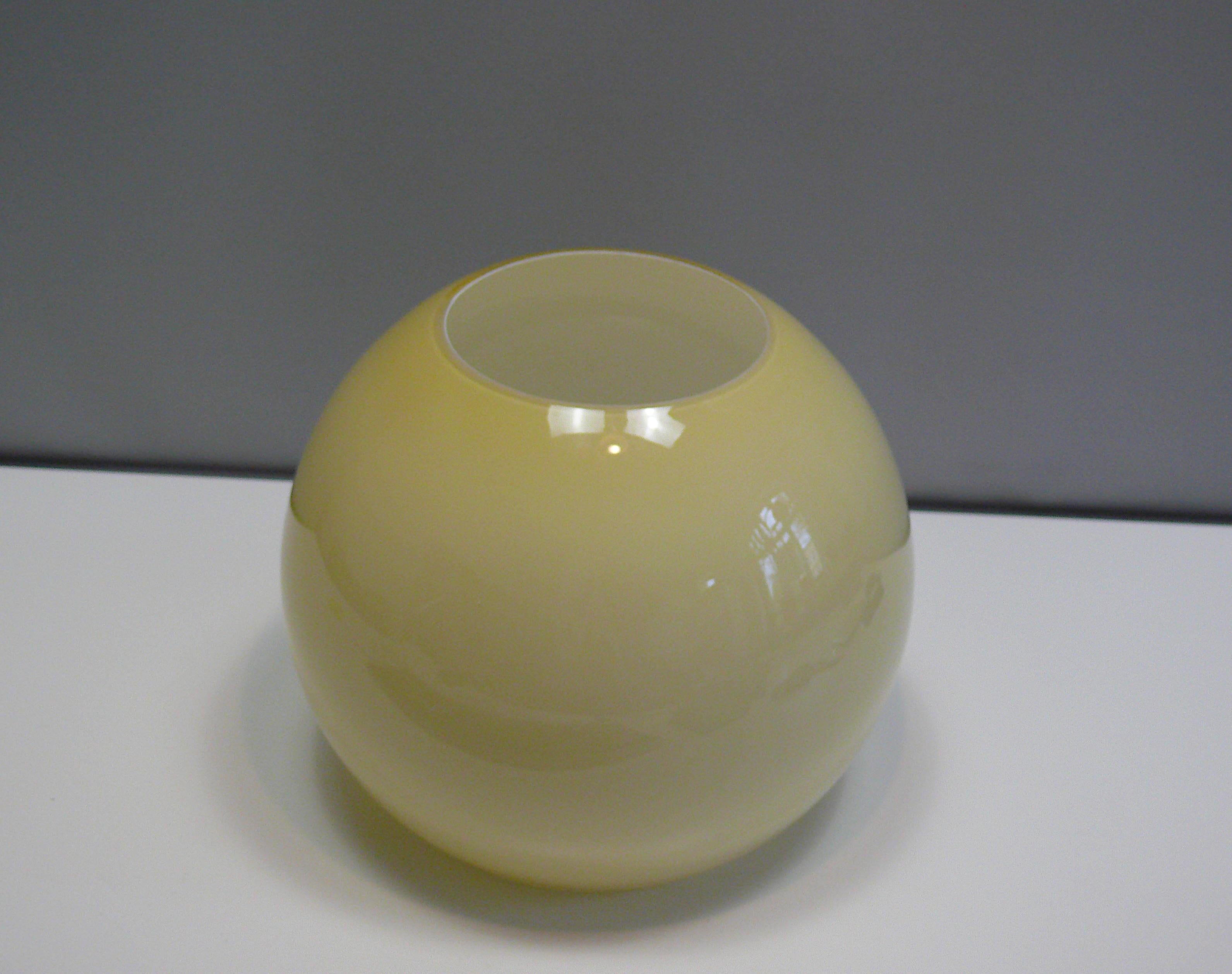 Art Déco Pendant Light With Opaline Glass, 1930s For Sale 5