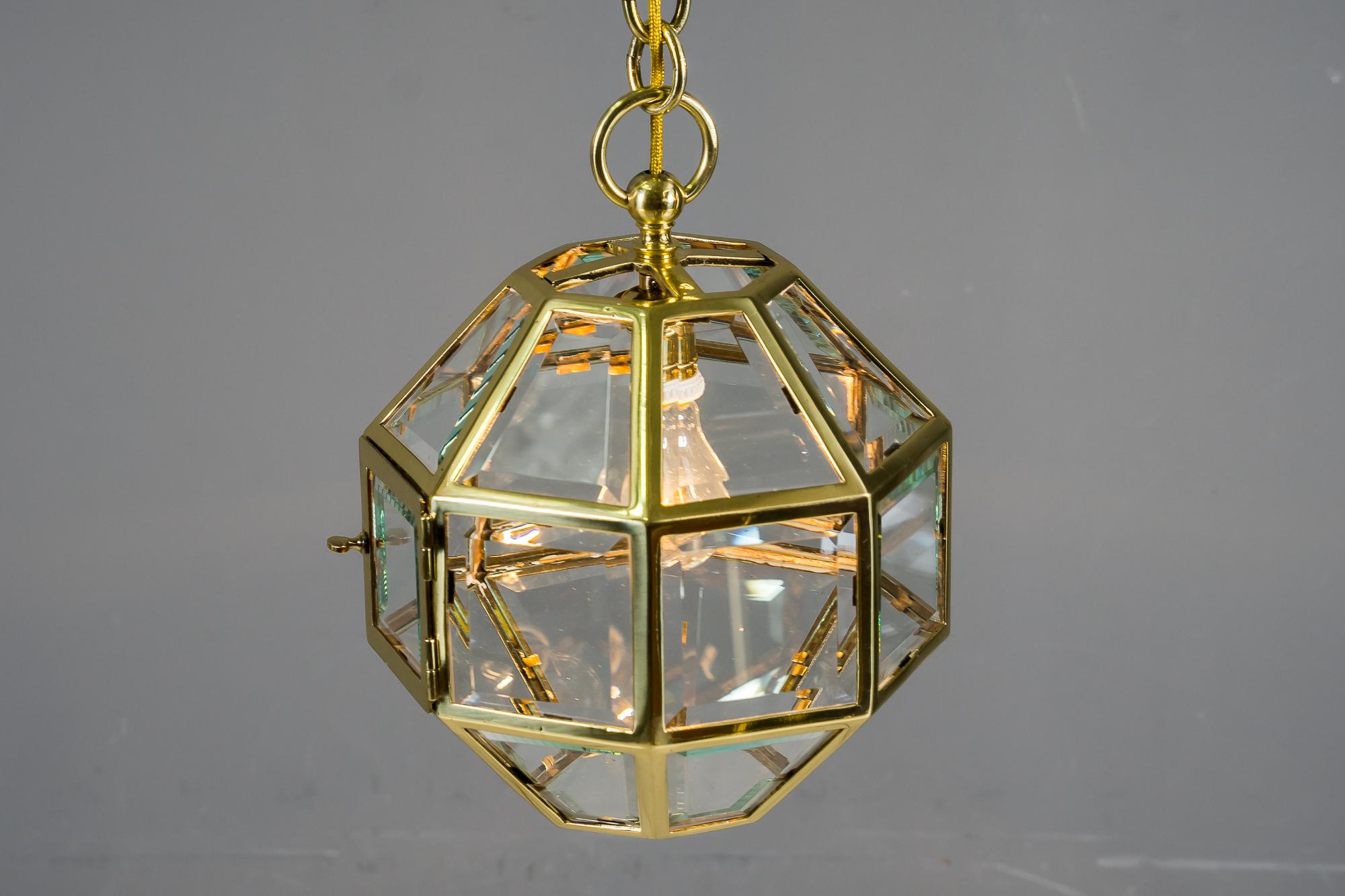 Art Deco Pendant Vienna Around 1920s in the Style of Adolf Loos For Sale 5