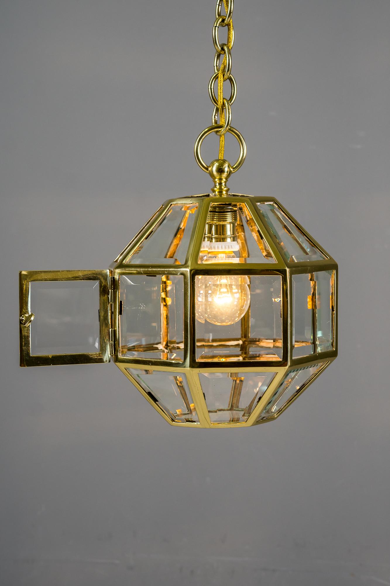 Art Deco Pendant Vienna Around 1920s in the Style of Adolf Loos For Sale 9