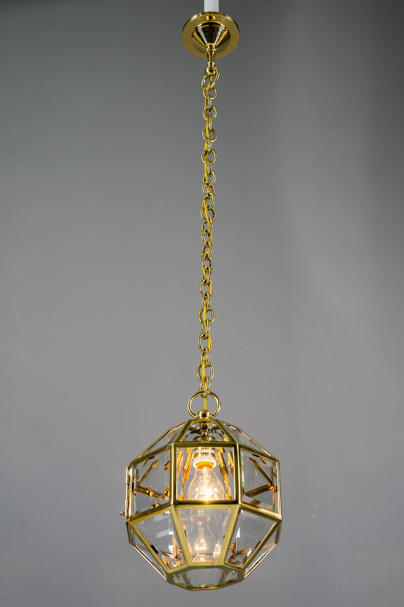 Art Deco Pendant Vienna Around 1920s in the Style of Adolf Loos For Sale 11