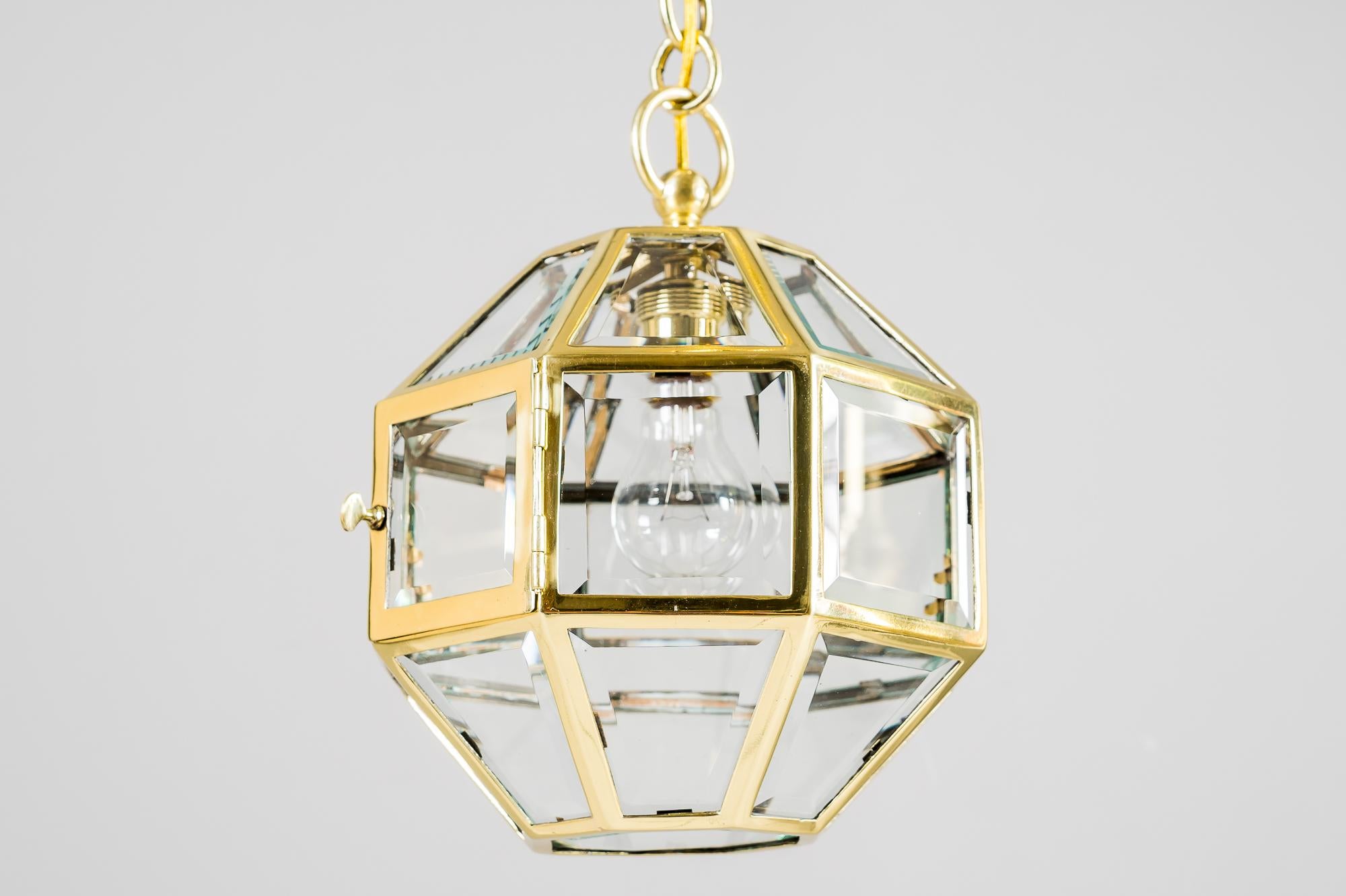 Art Deco Pendant Vienna Around 1920s in the Style of Adolf Loos In Good Condition For Sale In Wien, AT