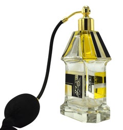 Art Deco Perfume Atomizer Bottle by Karl Palda