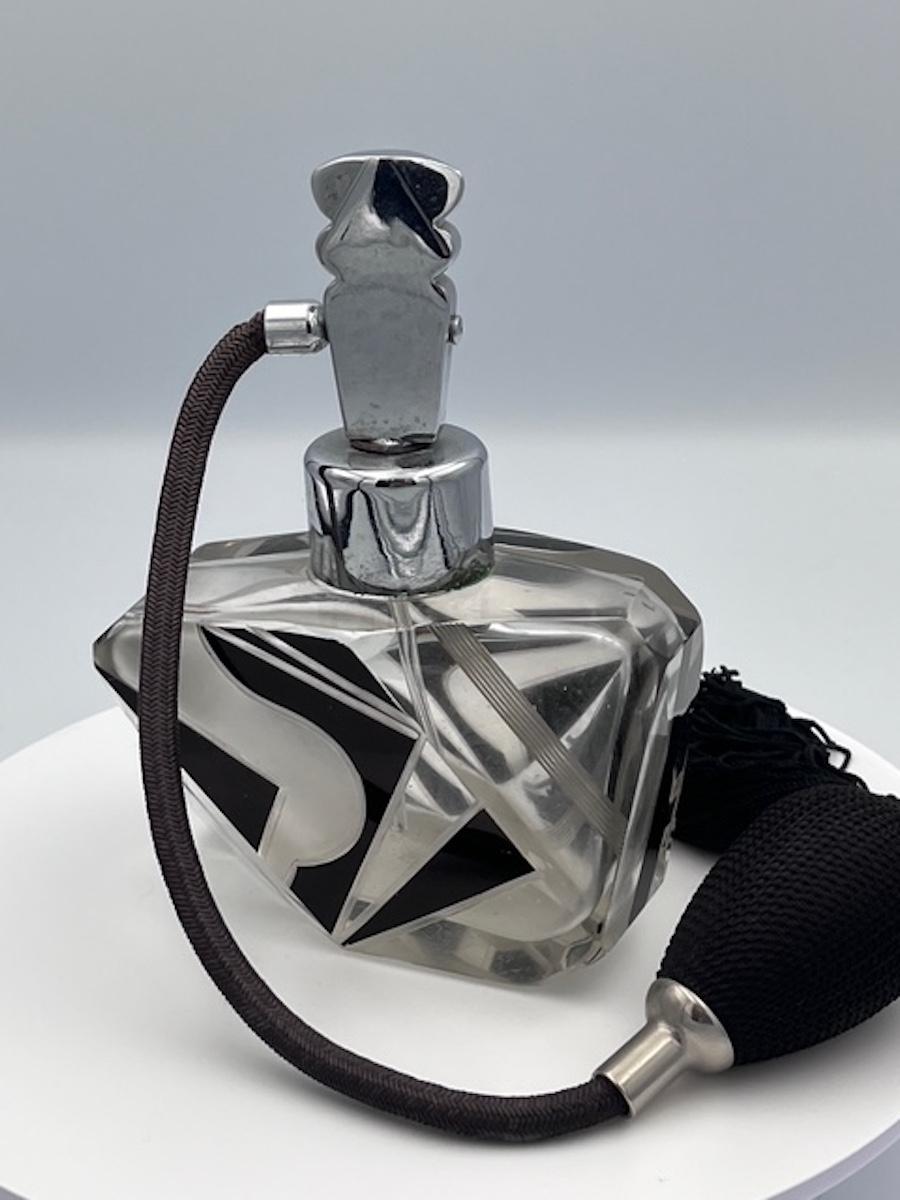 Art Déco Bottiglia di profumo Art Deco di Karl Palda in vendita