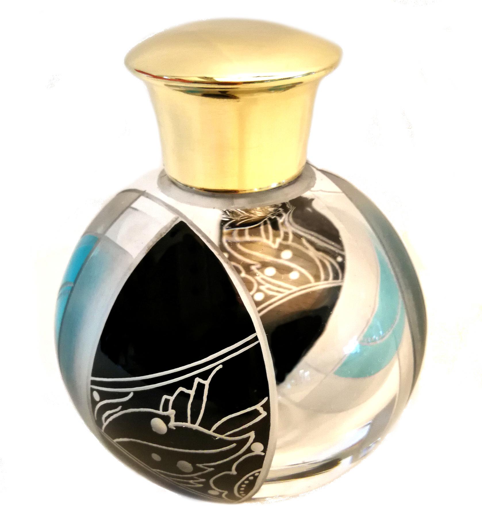 Czech Art Deco Perfume Bottle by Karl Palda