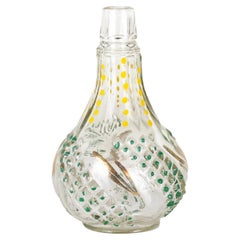 Art Deco perfume glass bottle by Ulgen, 20th Century