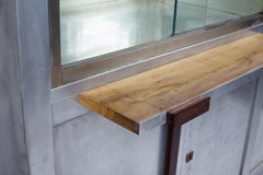 Art Deco Period Aluminum Display Cabinet