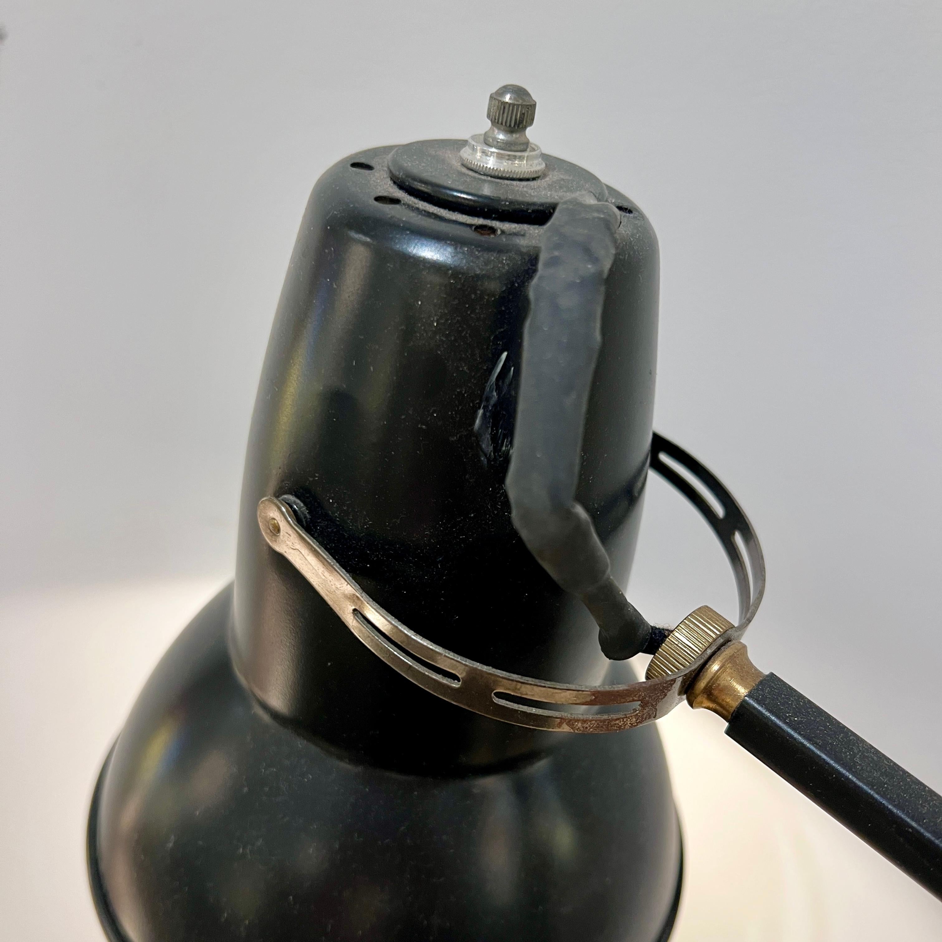 Anglepoise-Schreibtischlampe aus der Art-déco-Periode, englisch, um 1934 (Metall) im Angebot