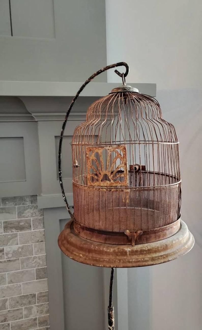 Cage à oiseaux architectural d'époque Art déco en vente 3