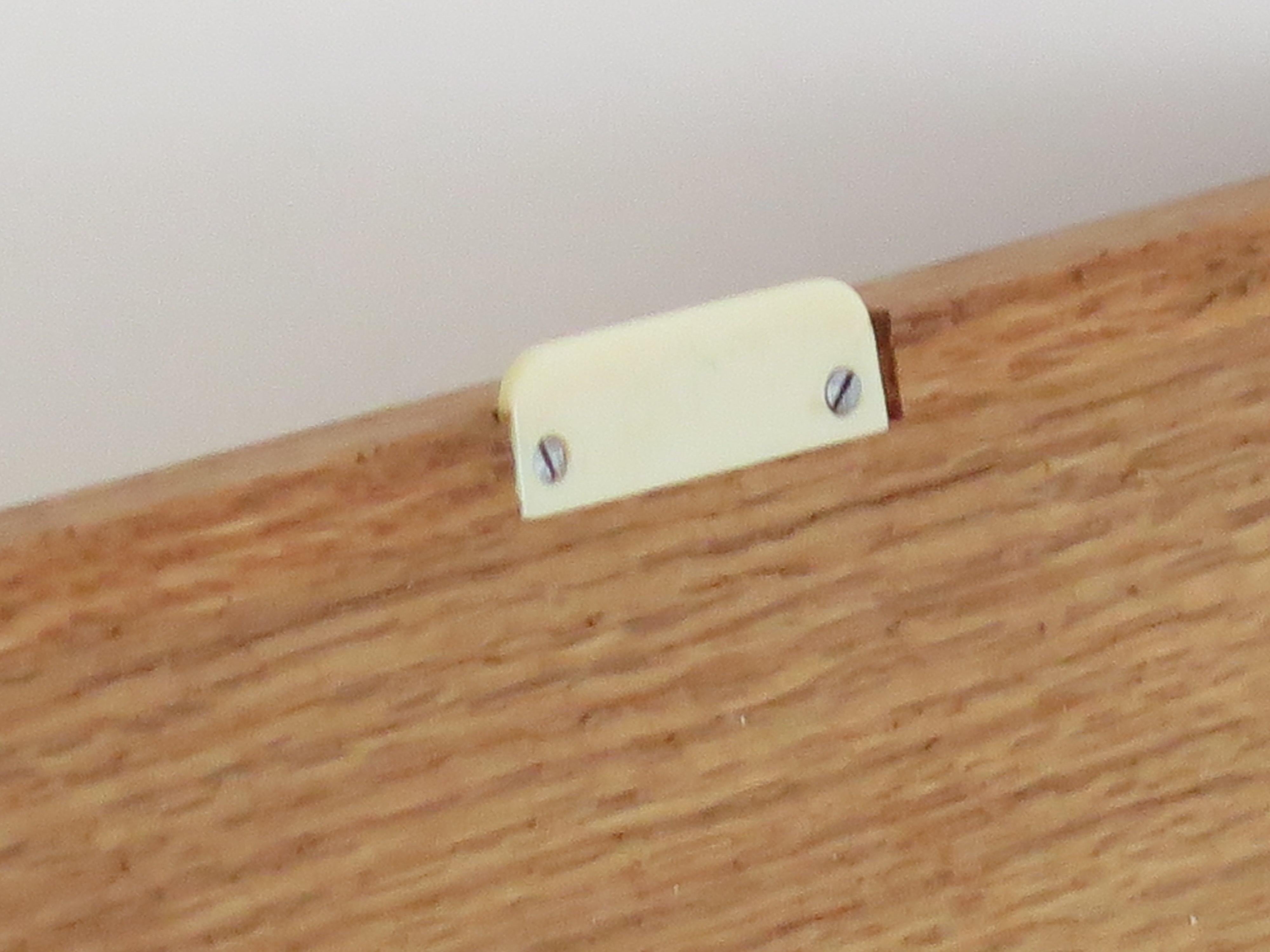 Art Deco Period Box handmade in hardwood with hinged lid, French circa 1925 im Angebot 7