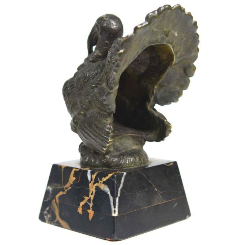 Art déco Turquie en bronze d'époque Art Déco par H Petrilly en vente