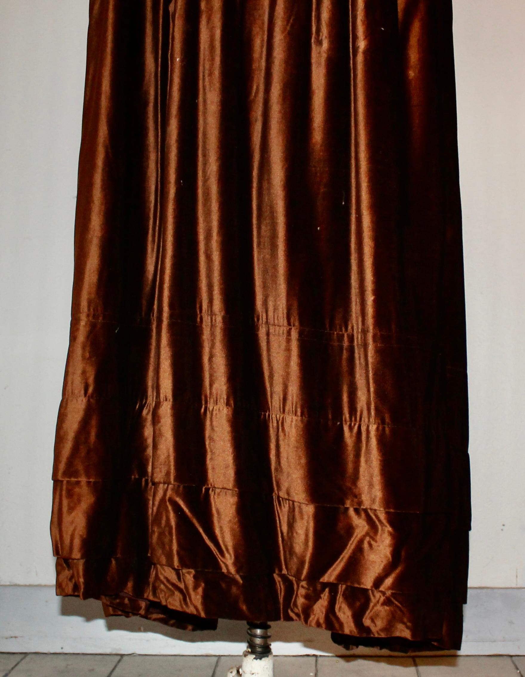 Capo in velluto marrone d'epoca Art Déco in vendita 1