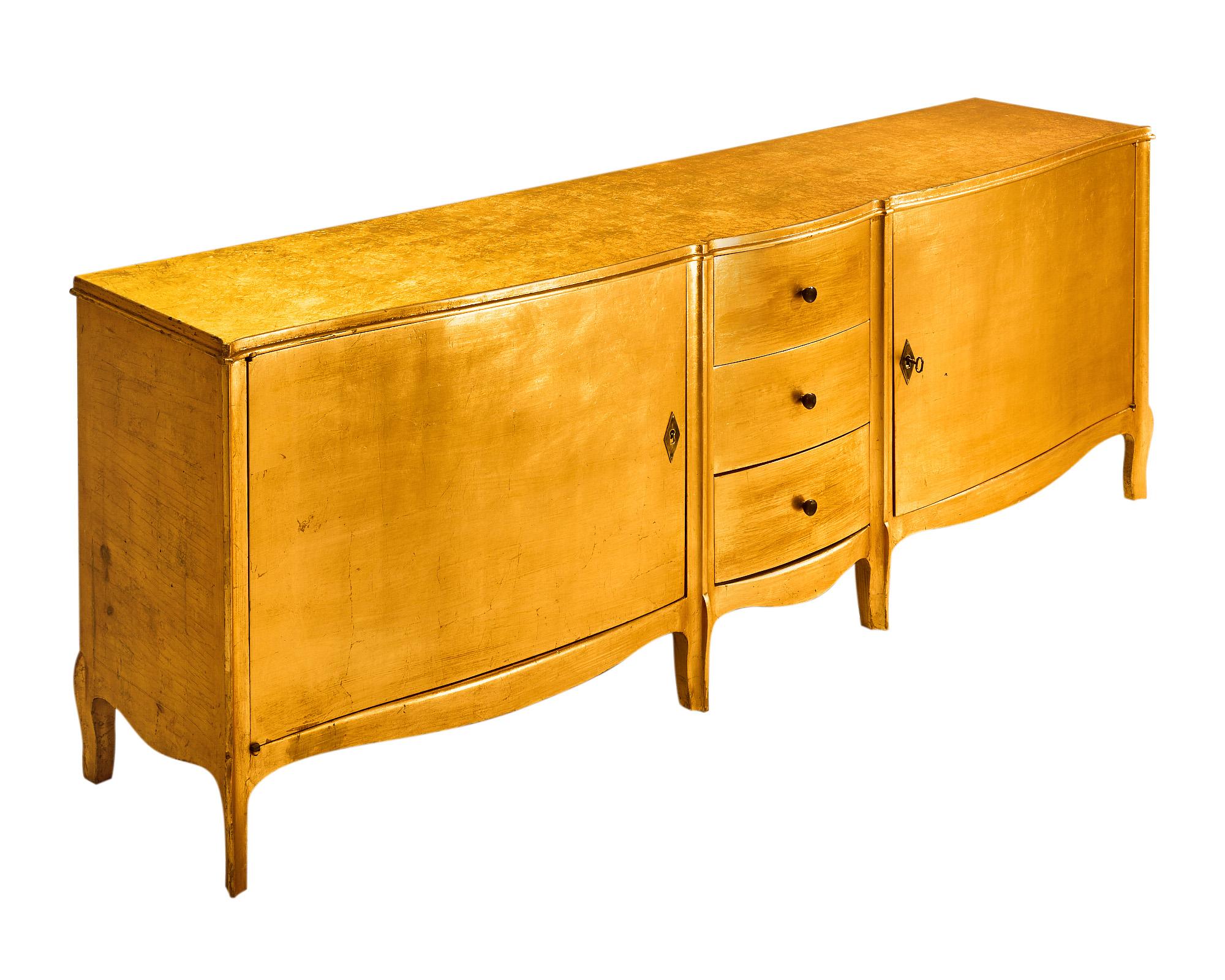 Art Deco Buffet by Jean Royere for Maison Gouffé Signed  For Sale