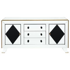 Murano Glass Case Pieces and Storage Cabinets