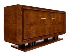 Art Deco Period Burled Elm French Buffet