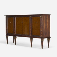 Armario de época Art Déco en ébano de Macassar by Maison Dominique