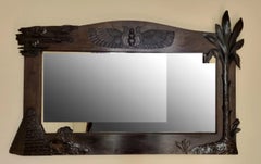 Art Deco Period Egyptian Revival Wall Mirror
