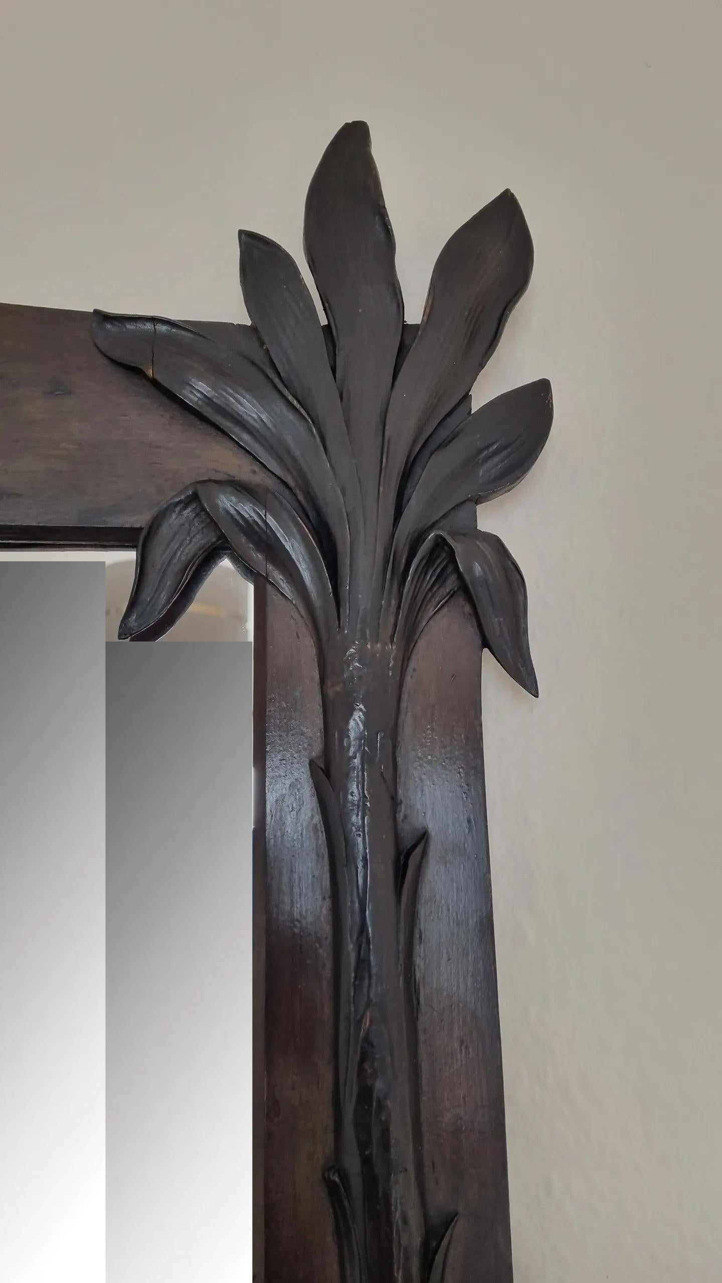 Début du 20ème siècle Art Deco Period Egyptian Revival Wall Mirror en vente