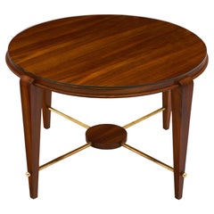 Art Deco Period Figured Walnut Gueridon