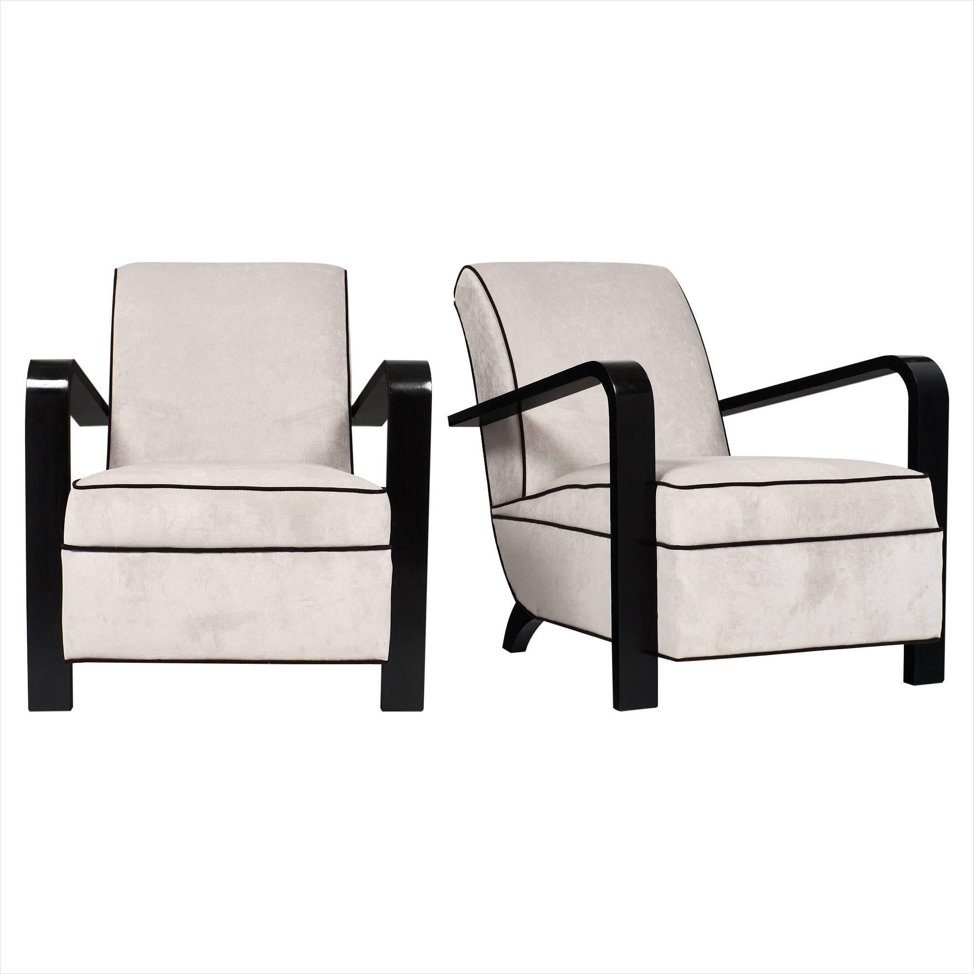 Art Deco Period French Armchairs