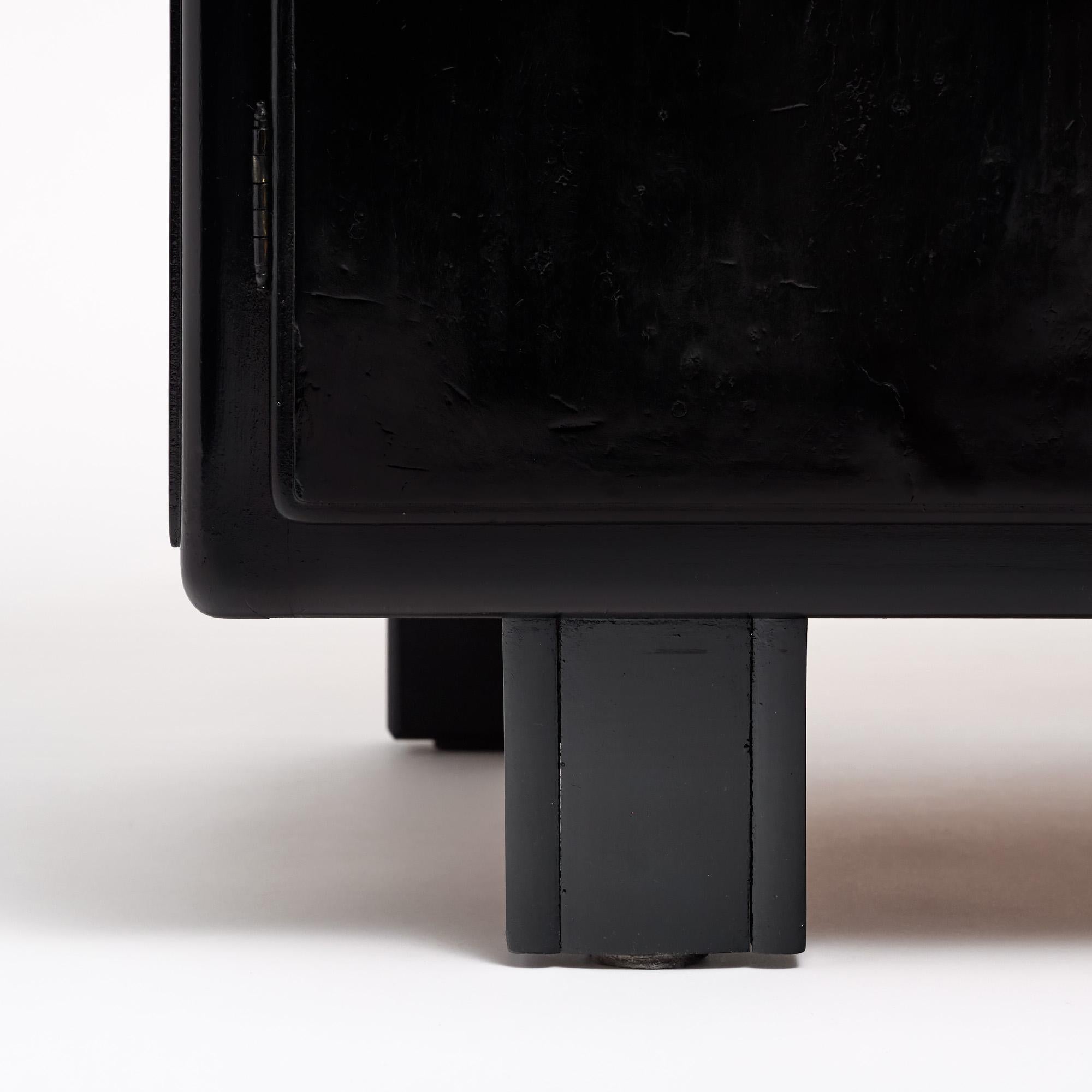 Mueble bar francés de época art déco Ebonizado