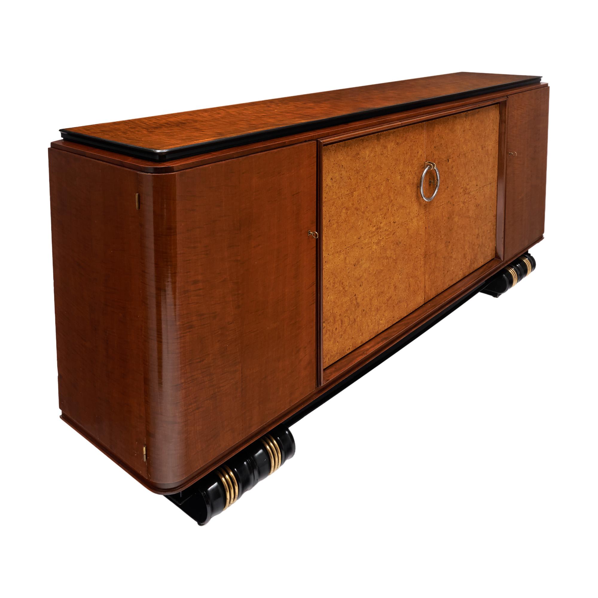Art Deco Period French Buffet In Good Condition For Sale In Austin, TX