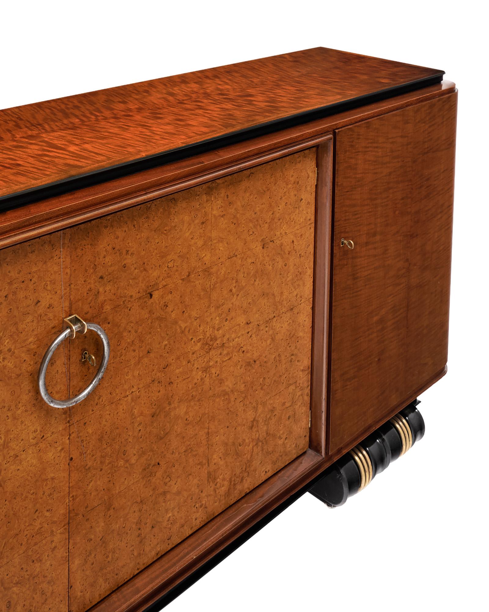 Mid-20th Century Art Deco Period French Buffet For Sale
