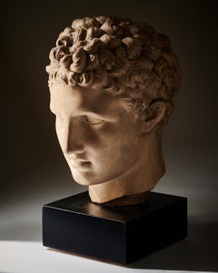 Französische Hermes-Skulptur aus der Art déco-Periode