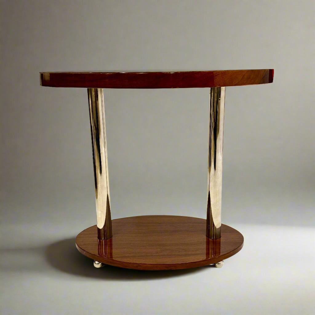 Table d'appoint ovale d'époque Art Déco France circa 1930 Bon état - En vente à New York, NY