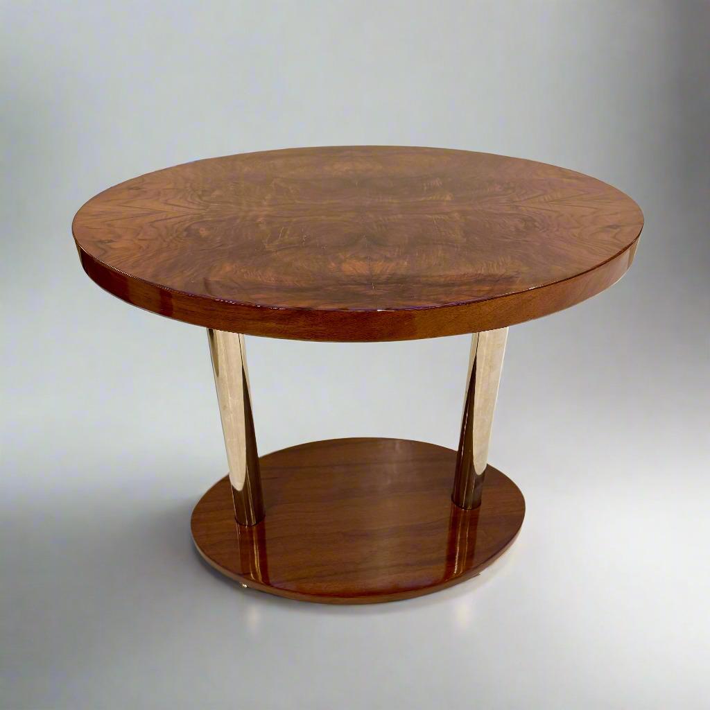 Table d'appoint ovale d'époque Art Déco France circa 1930 en vente 1