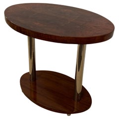 Art Deco Period French Oval Side Table France circa 1930