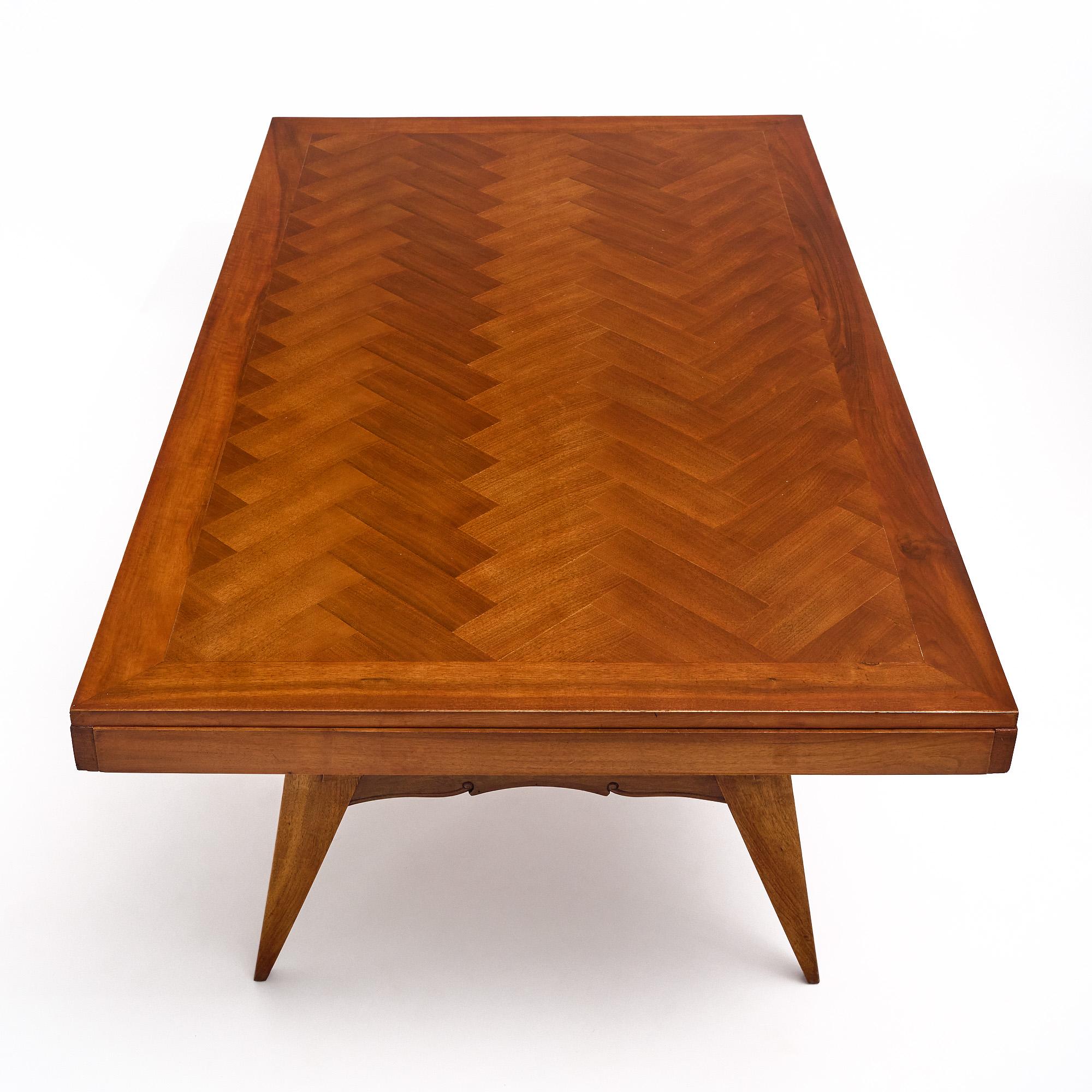 Art Deco Period French Rosewood Dining Table For Sale 3