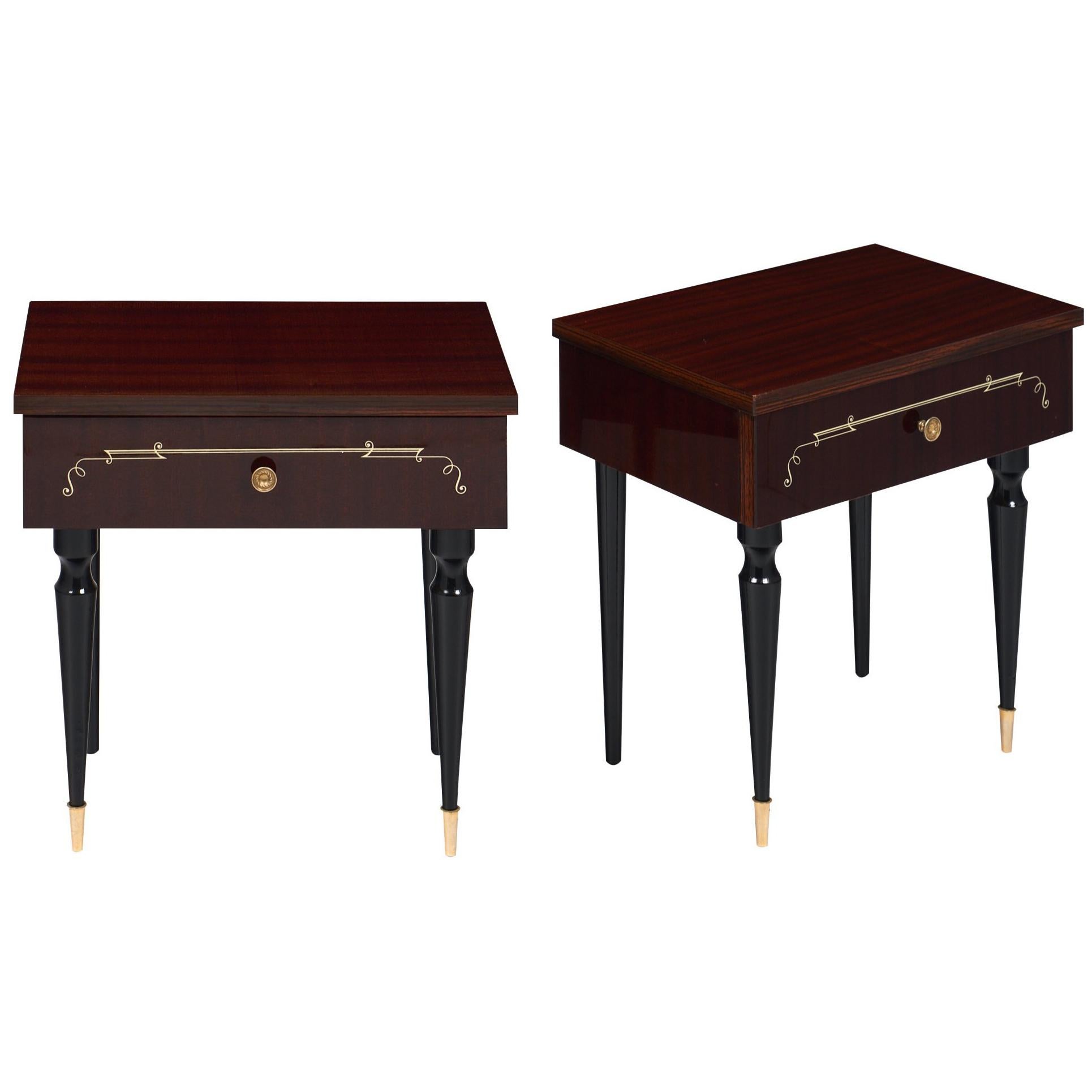 Art Deco Period French Side Tables