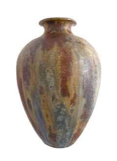 Art Deco Period Gres Stoneware Vase by Roger Guérin , Belgium 1930s