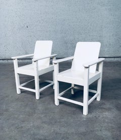 Art Deco Period Handmade Childs Arm Chair set, 1920's Belgium