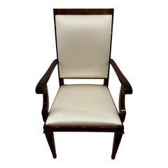 Art Deco Periode Mahagoni Sessel Frankreich um 1930.