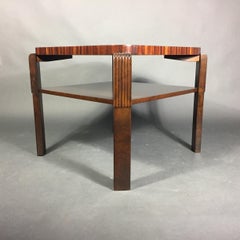 Art Deco Period Radiating Side Table, 1930s
