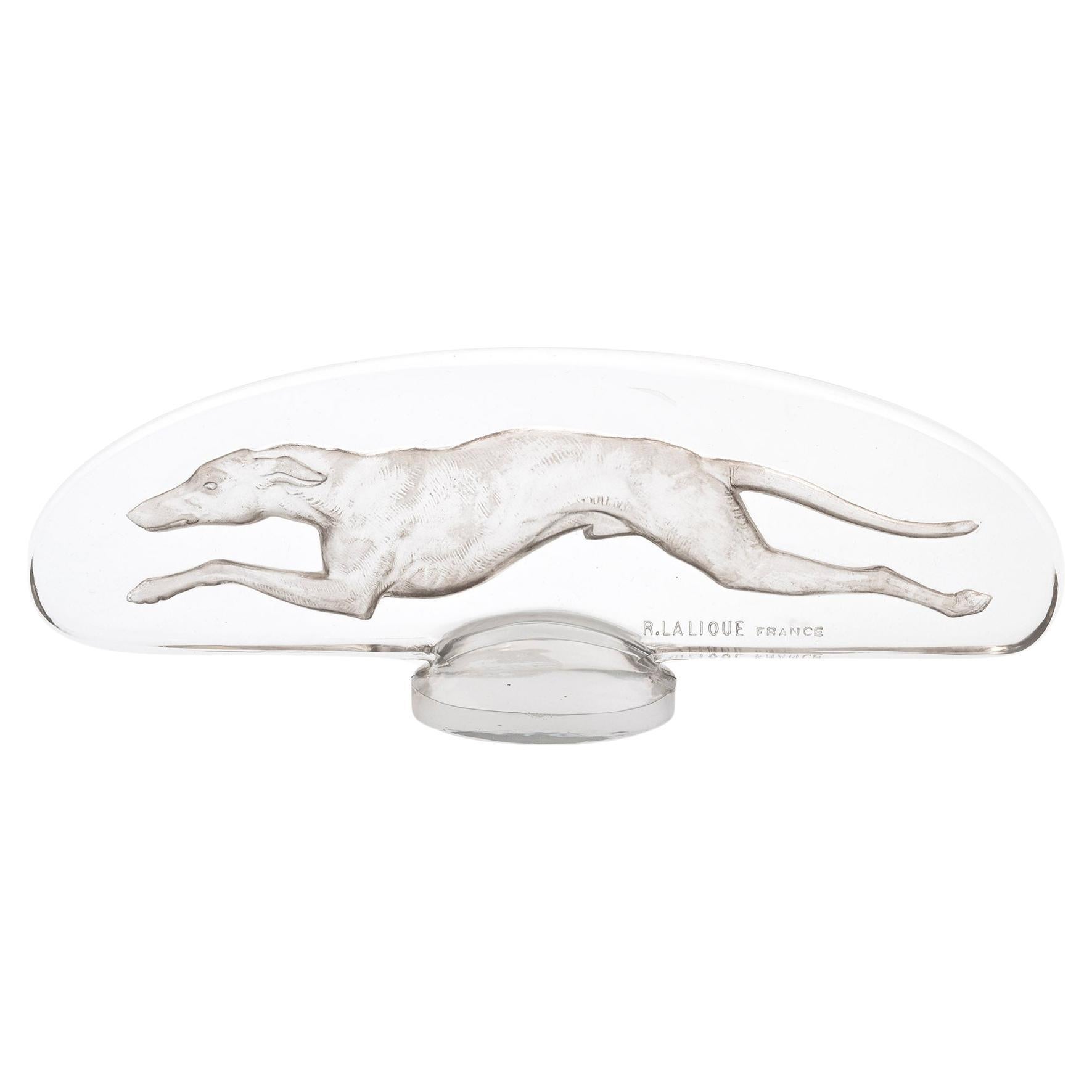 Art Deco Period Rene Lalique Greyhound Car Mascot