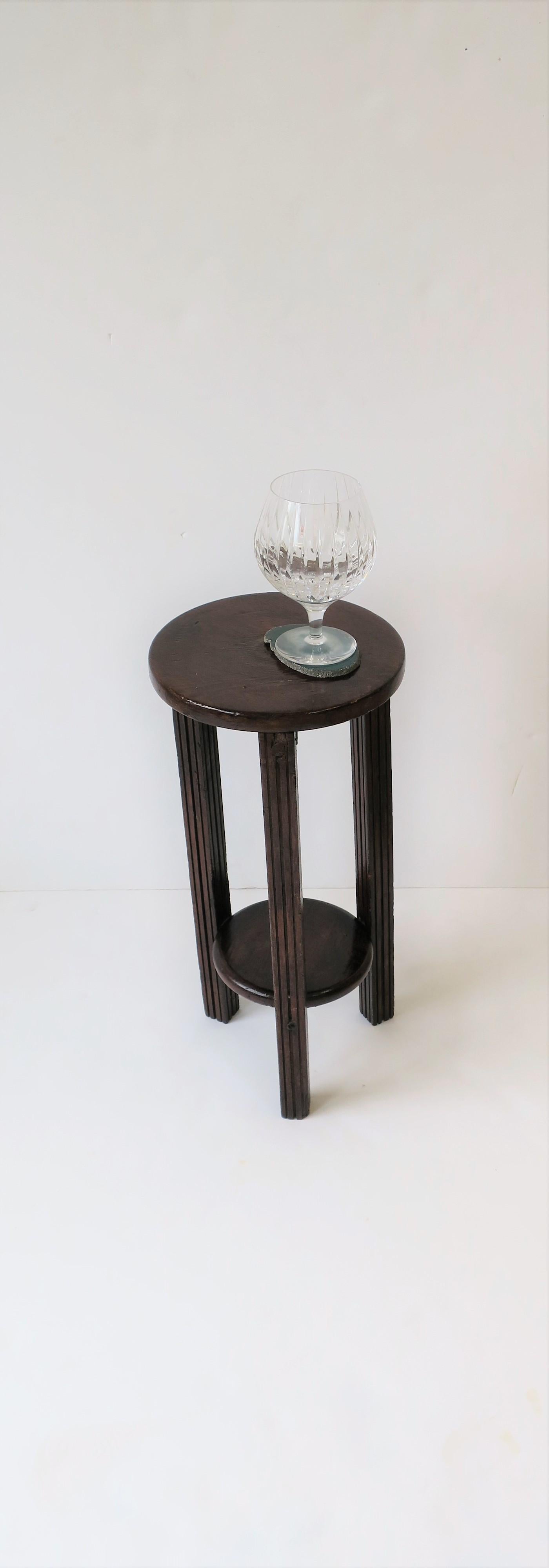 Art Deco Period Round Side or Drinks Table  3