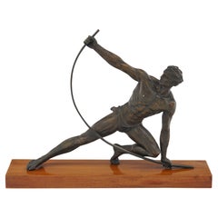 Art Deco Period "Spartiate" Style Archer Statue