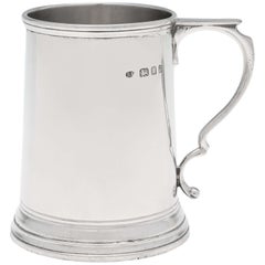 Art Deco Period Sterling Silver Christening Mug Hallmarked 1931 David Fullerton