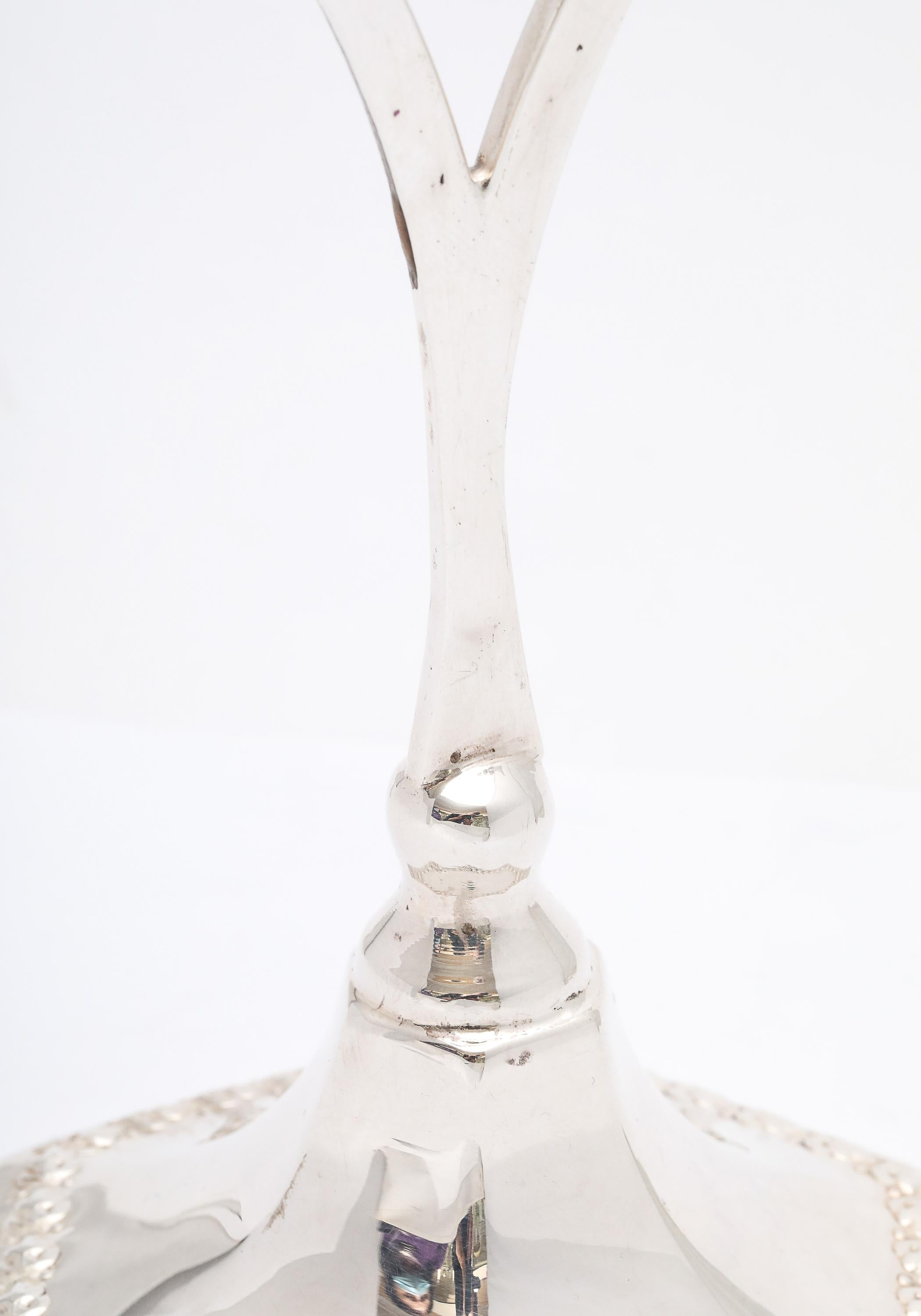 Art Deco Periode Sterling Silber Menorah im Angebot 7