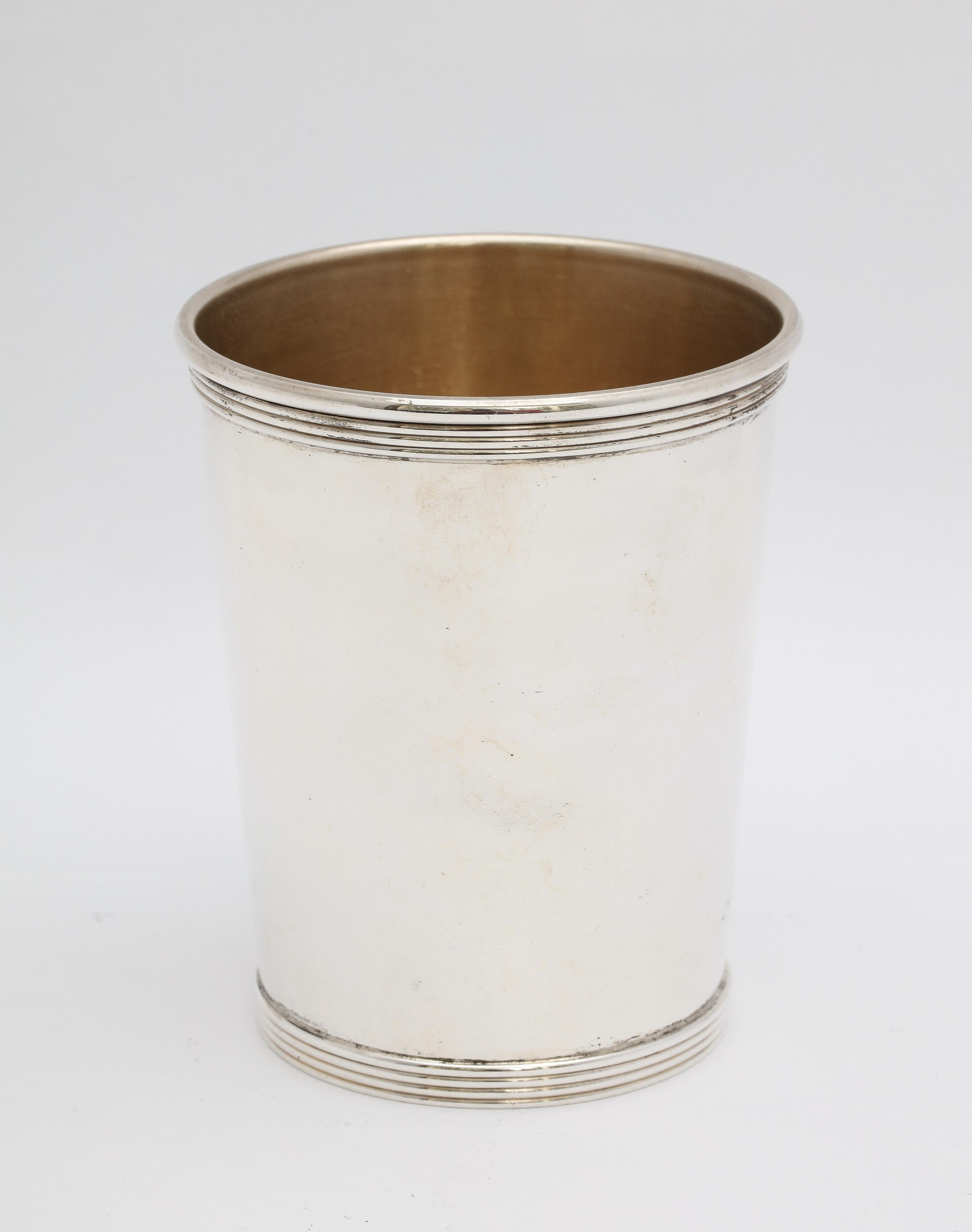 Mint Julep-Tasse aus Sterlingsilber aus der Art déco-Periode von Alvin (amerikanisch) im Angebot