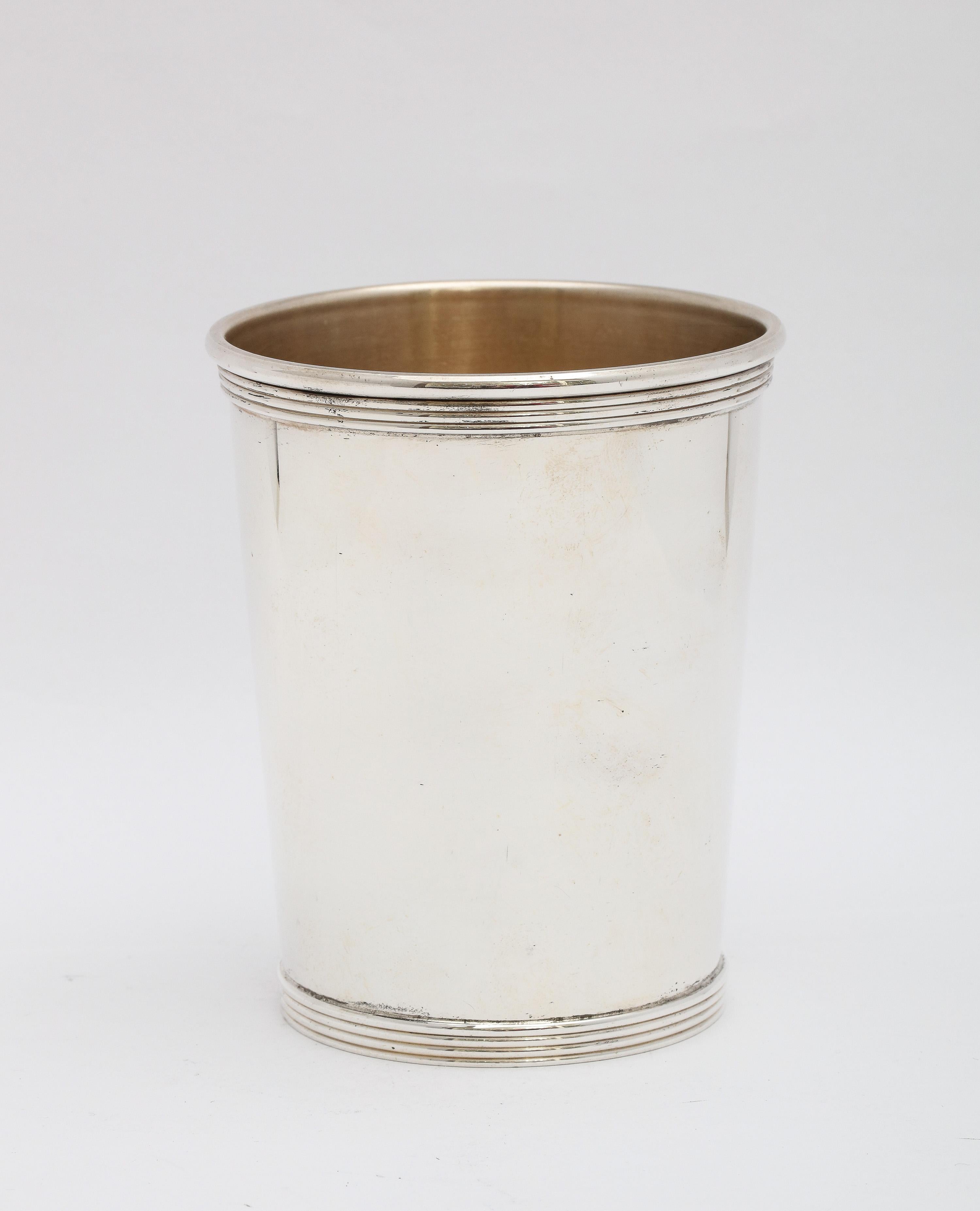 Tazza Mint Julep in argento Sterling del periodo Art Deco di Alvin in vendita 1