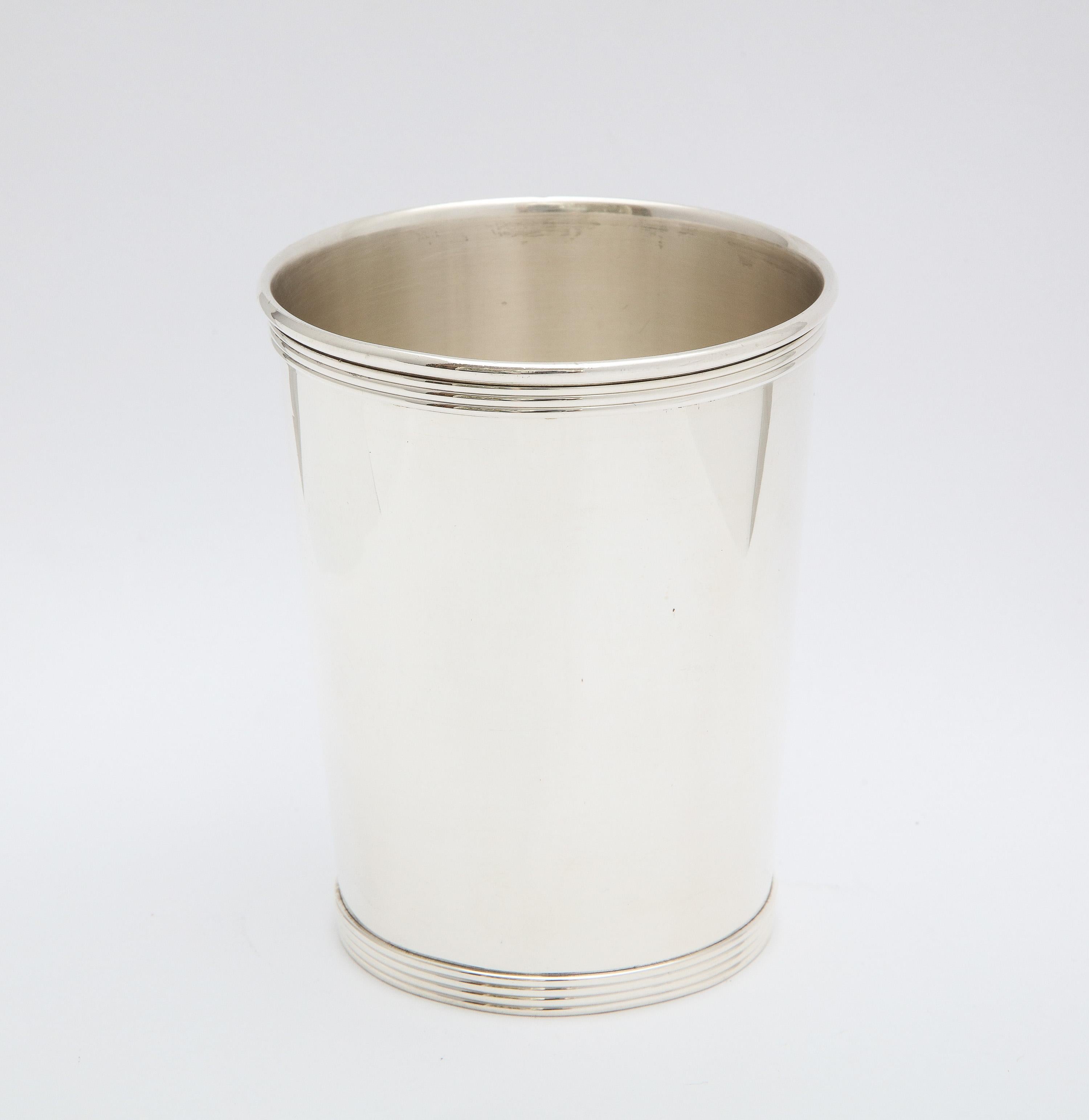 Art Deco Period Sterling Silver Mint Julep Cup 5