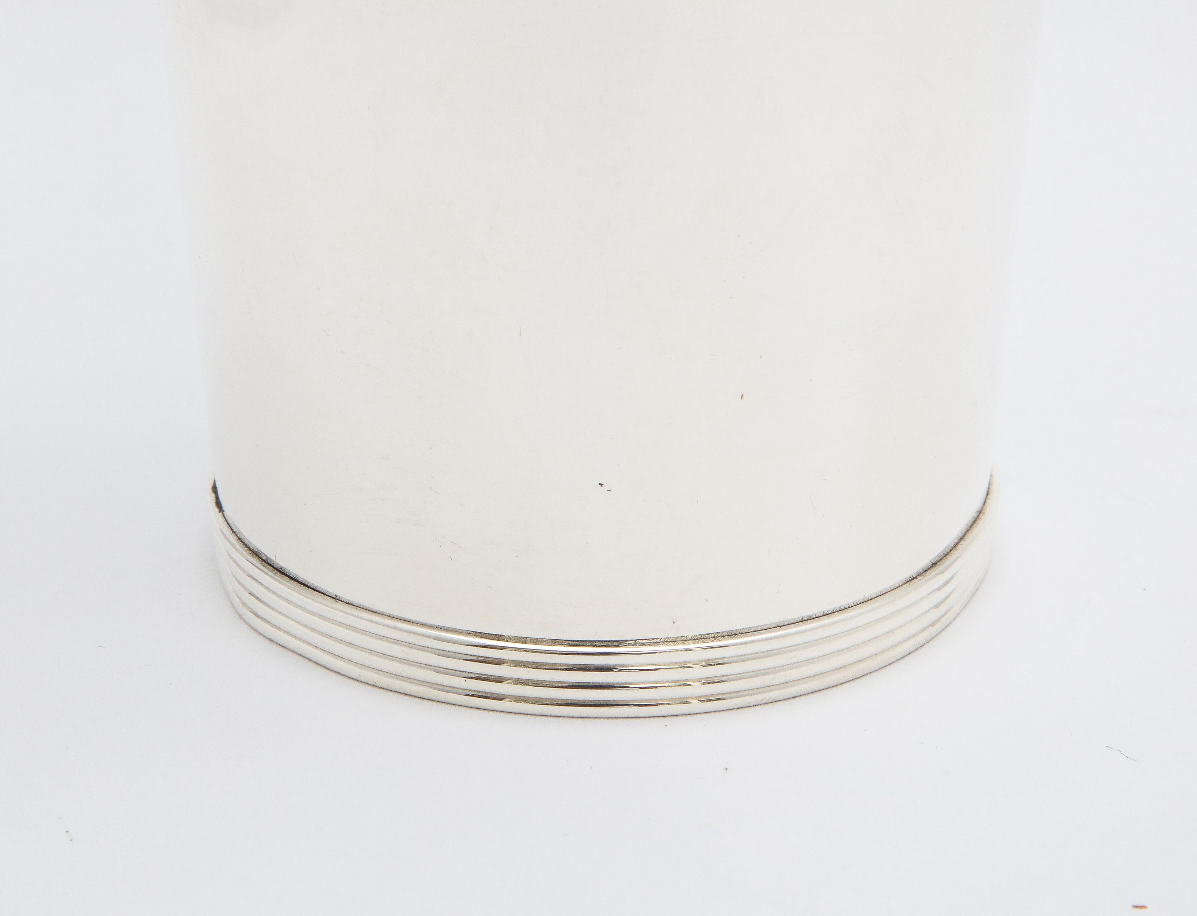 Mid-20th Century Art Deco Period Sterling Silver Mint Julep Cup