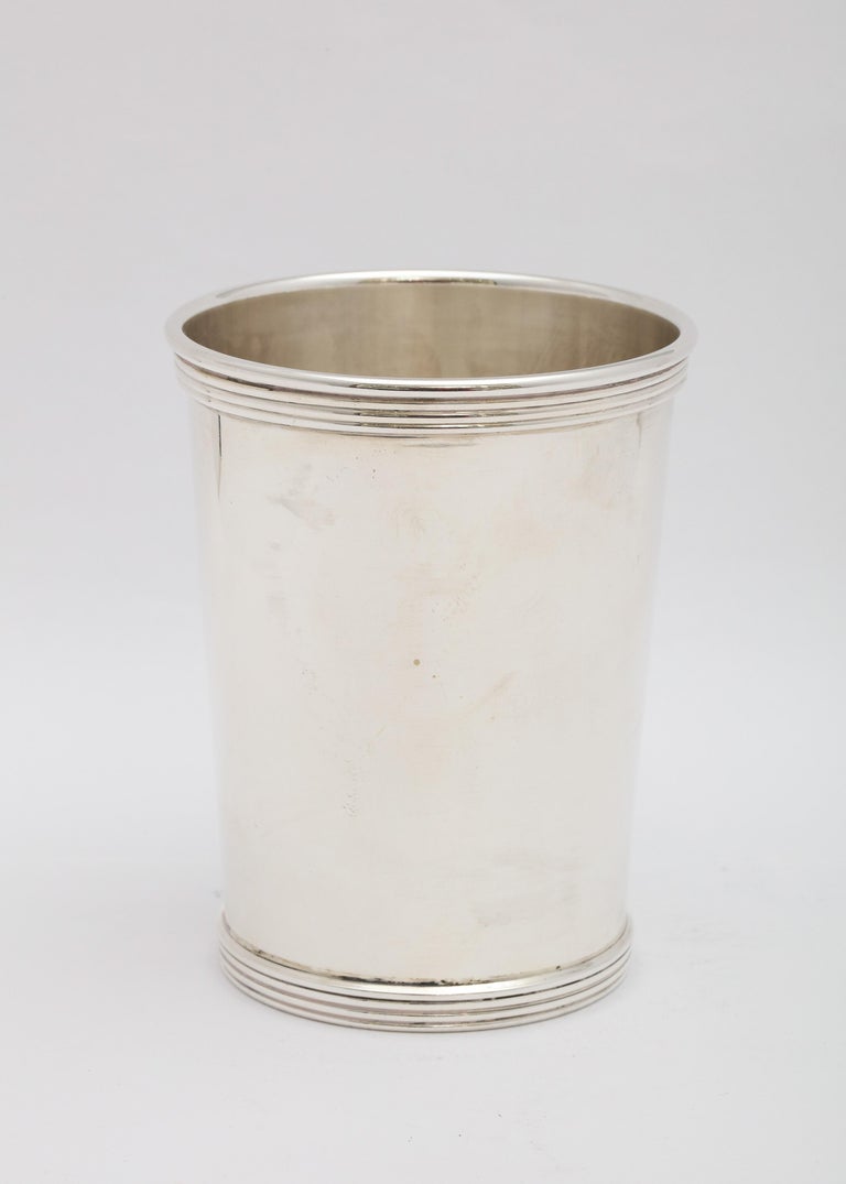 Art Deco Period Sterling Silver Mint Julep Cup For Sale 1